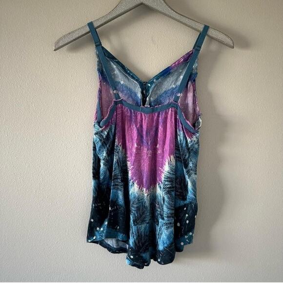 Urban Outfitters Ecote Blue and Purple Tank Top - Picture 3 of 6